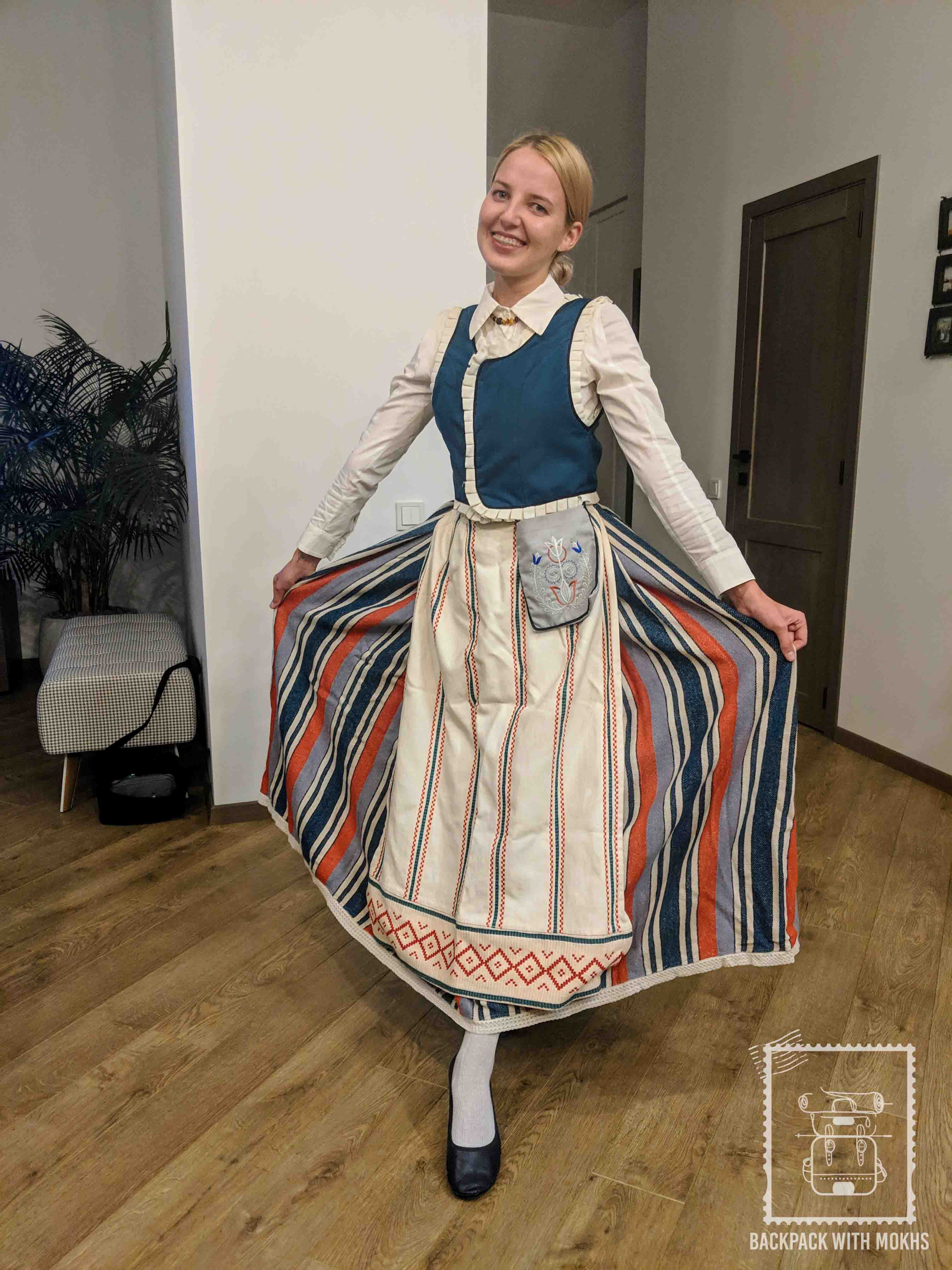 Traditional Lithuanian dress for women